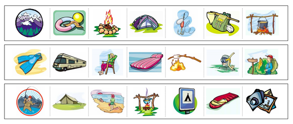 Camping Vocabulary in English - Camping Equipment Words