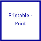 Printable - Print