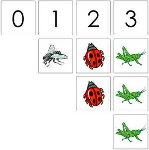 insect numbers & counters - Montessori Print Shop
