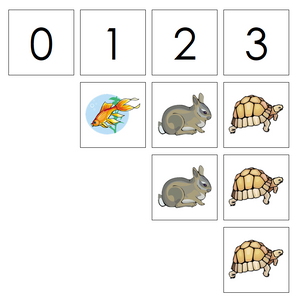 Numbers & Pet Counters - Montessori Print Shop preschool math