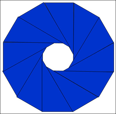 Constructive Triangles - Blue Design Box