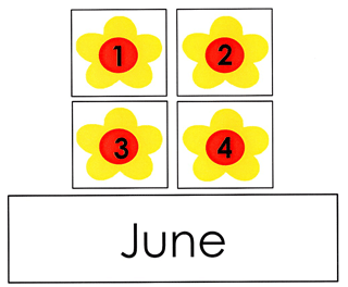 June Calendar Tags