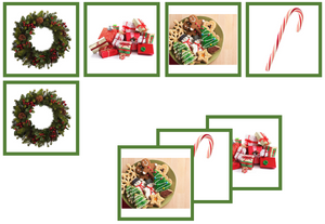 Christmas matching cards - Montessori Print Shop