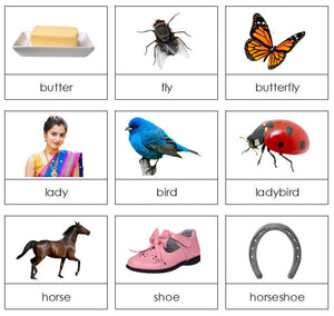 Compound Words (pictures) - Montessori Print Shop grammar materials