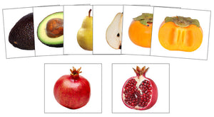 Fruit: Inside and Outside - Montessori Print Shop preschool matching cards