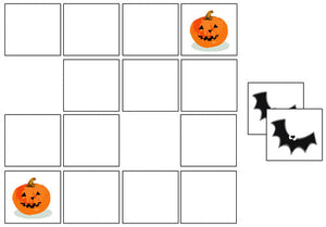 Halloween Match-Up & Memory Game - Montessori Print Shop