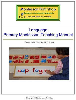 Primary Montessori Language Teaching Manual