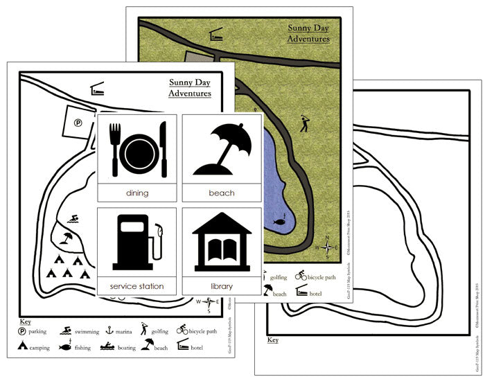 Map Legends Activity Simple Map Legend