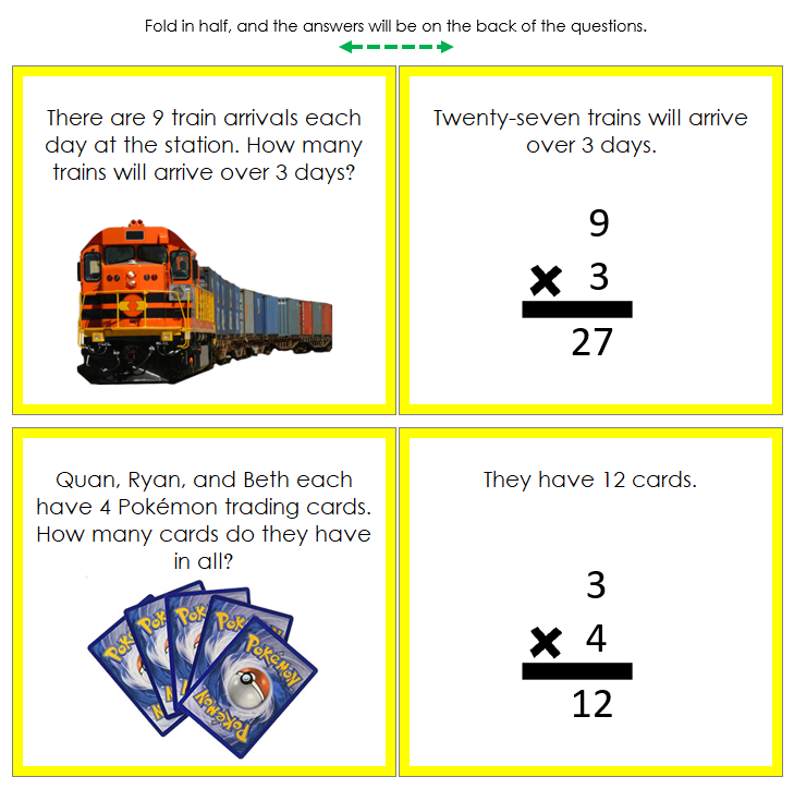 Math Word Problems Bundle (color) - Montessori Print Shop Digital Download
