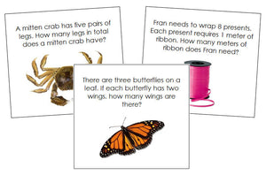 Multiplication Word Problems - Montessori Print Shop