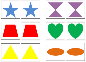 preschool Shape & Color Matching Cards