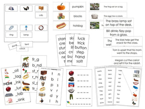 Montessori Step 2 Language Series Bundle (photos) - Montessori Print Shop phonics language program