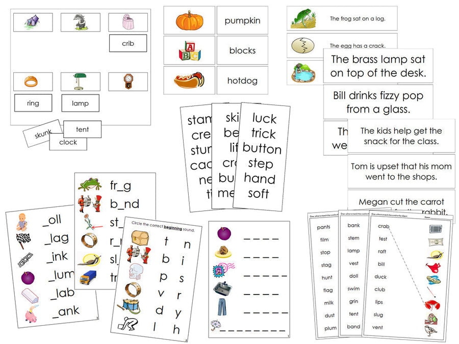 Montessori Step 2 Language Series Bundle - Montessori Print Shop phonics program