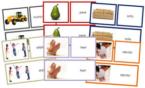 Words & Picture Cards Bundle - Montessori Print Shop