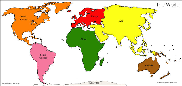 printable world map with countries labeled