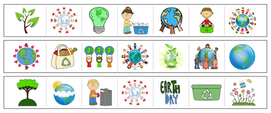 Earth Day Cutting Work - Preschool Activity by Montessori Print Shop