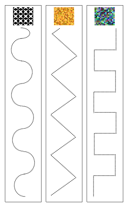 Pattern Cutting Work - Montessori Print Shop