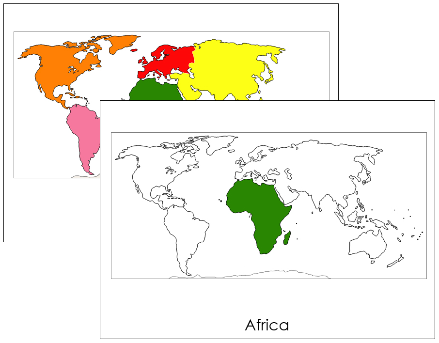 World Map Color Coded